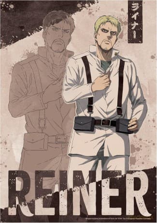 ATTACK ON TITAN - Portfolio 9 posters Characters S4 (21x29,7)