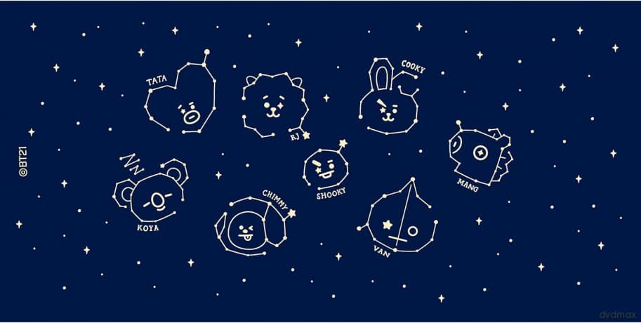 BT21 - Mug - 250 ml - Constellations - box