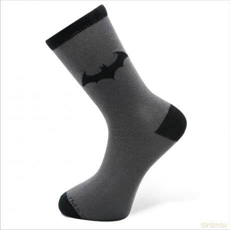 DC COMICS - Socks - Black & Grey - Batman