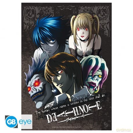 DEATH NOTE - Portfolio 9 plakatów Bohaterowie (21x29,7)