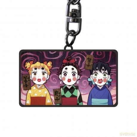DEMON SLAYER - Keychain Sumiko, Zenko & Inoko