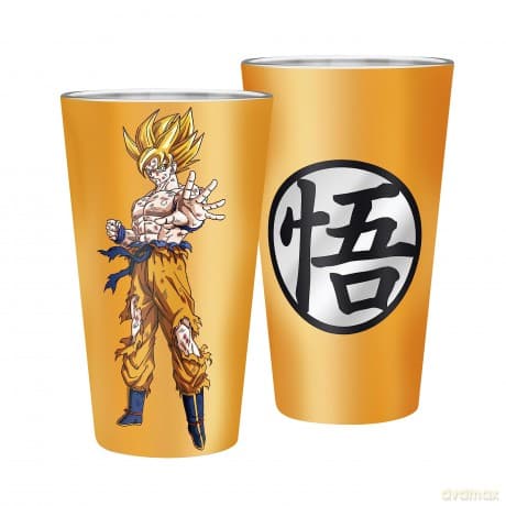 DRAGON BALL - Duża szklanka - 400ml - Goku Super Saiyan