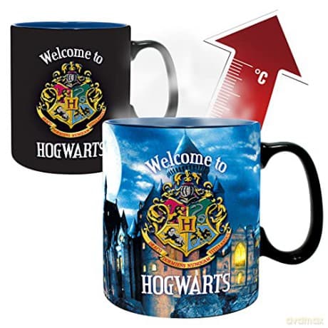 HARRY POTTER - Mug Heat Change - 460 ml - Letter - cardboard