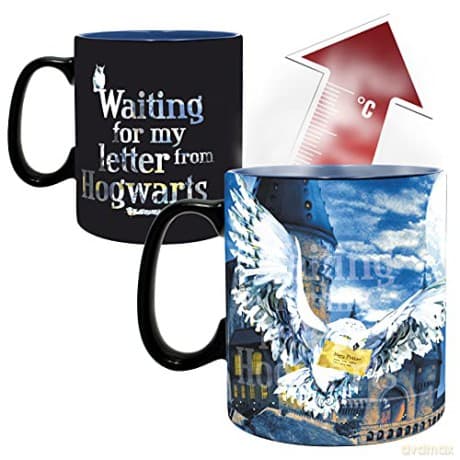 HARRY POTTER - Mug Heat Change - 460 ml - Letter - cardboard