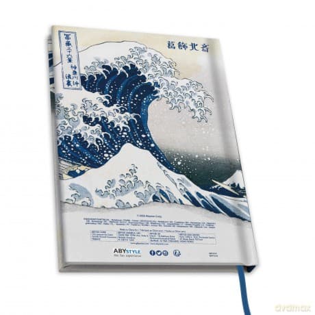 HOKUSAI - A5 Notebook Great Wave