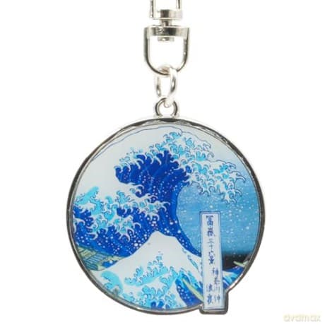 HOKUSAI - Keychain Great Wave