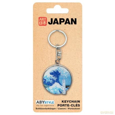 HOKUSAI - Keychain Great Wave