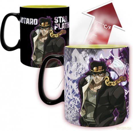 JOJO'S BIZARRE ADVENTURE -Kubek zmieniający kolor 460ml - Jotaro Dio