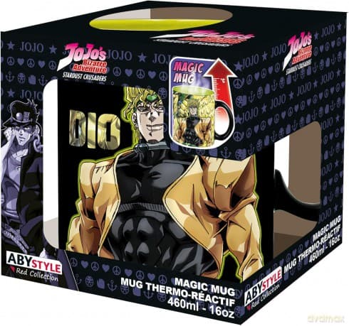 JOJO'S BIZARRE ADVENTURE -Kubek zmieniający kolor 460ml - Jotaro Dio