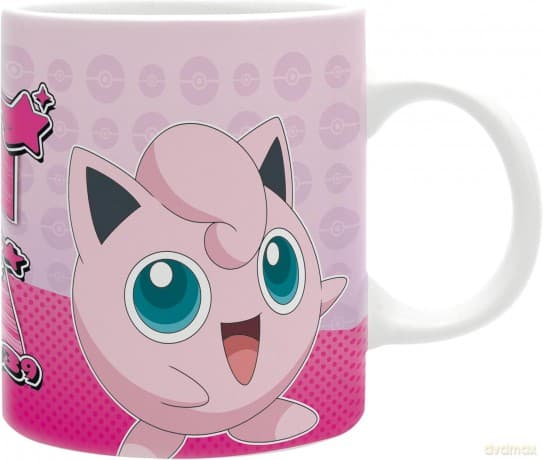 POKEMON - Kubek - 320 ml - Jigglypuff Comic Strip
