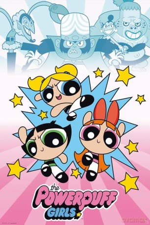 POWERPUFF GIRLS - Poster Maxi 91.5x61 - Girls vs Villains