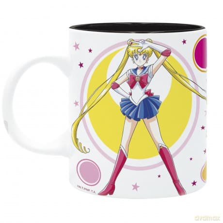 SAILOR MOON - Kubek - 320 ml - Sailor Moon Vs Black Lady -subli -box