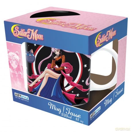 SAILOR MOON - Kubek - 320 ml - Sailor Moon Vs Black Lady -subli -box