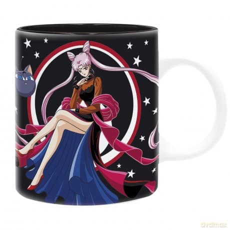 SAILOR MOON - Kubek - 320 ml - Sailor Moon Vs Black Lady -subli -box