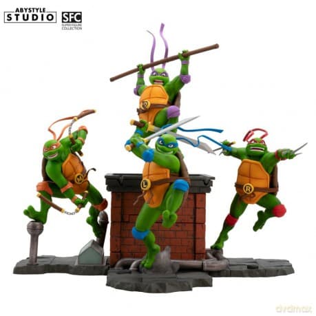 Wojownicze Żółwie Ninja - Figurine Michelangelo