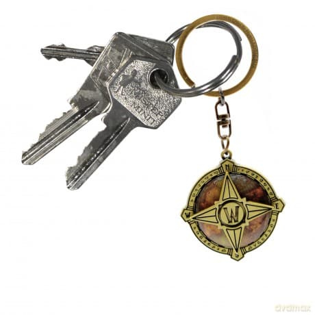 WORLD OF WARCRAFT - Moving Keychain Azeroth's Compas