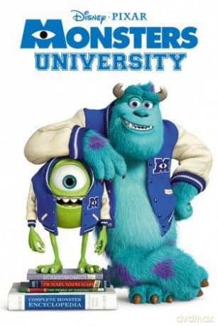 Uniwersytet Potworny (Książki) [PLAKAT]