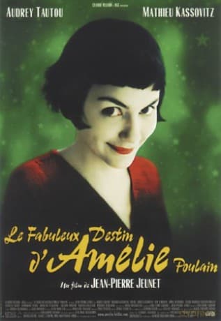 The Fabulous Destiny of Amelie / Amelia - Audrey Tautou, Mathieu Kassovitz [PLAKAT]