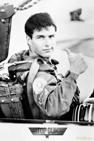 Top Gun - Tom Cruise [PLAKAT]