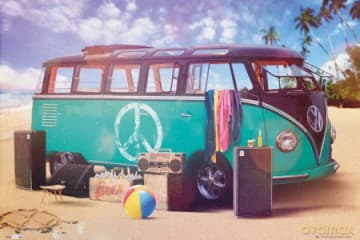 VW Camper Party [PLAKAT]