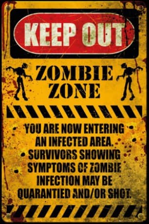 Zombie Keep Out [PLAKAT]