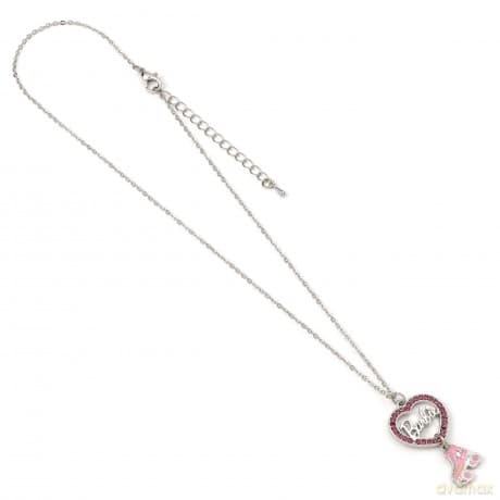 Barbie: Barbie Crystal Heart And Roller Skate Necklace