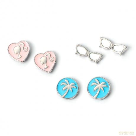 Barbie: Barbie Set Of 3 Earring Studs