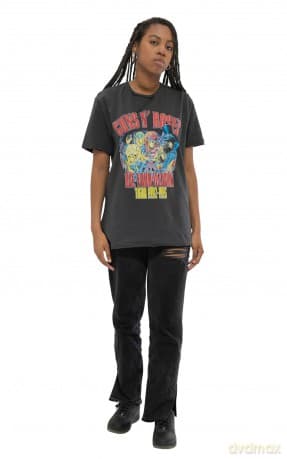 Guns N Roses: Guns N Roses - Use Your Illusion 93/92 Amplified Vintage Charcoal Small T-Shirt