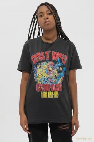 Guns N Roses: Guns N Roses - Use Your Illusion 93/92 Amplified Vintage Charcoal X Large T-Shirt