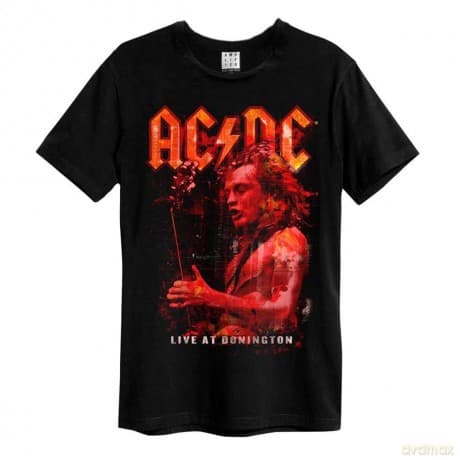 AC/DC: Live At Donington Amplified X Large Vintage Black T Shirt
