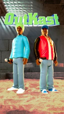 Outkast: Outkast Reaction Figures Wave 01 - Outkast (Atliens)