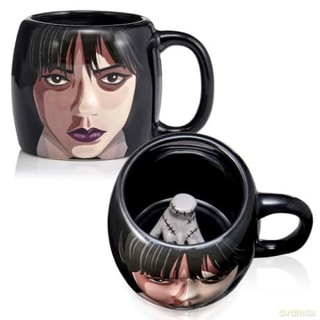 Wednesday: Wednesday And Thing 3D Kubek