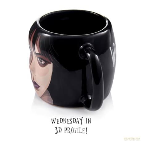 Wednesday: Wednesday And Thing 3D Kubek