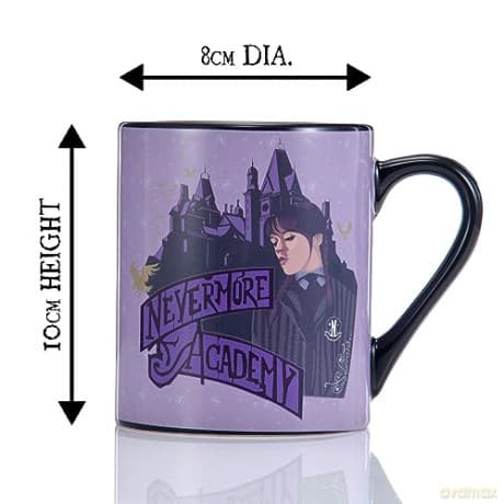 Wednesday: Wednesday Nevermore Academy Heat Changing Kubek