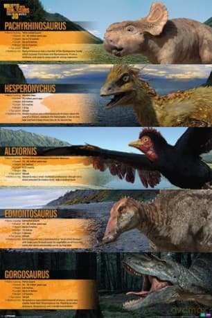 Walking With Dinosaurs (Dino Profiles) [PLAKAT]