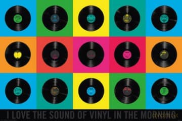 Winylowe płyty [PLAKAT]