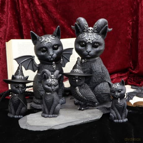 Figurine Cult Cuties Horned Occult Cat Pawzuph - 26,5 cm / Figurka Cult Cuties rogaty kot Pawzuph - 26,5 cm
