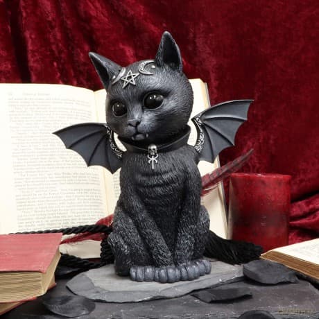 Figurine Cult Cuties Malpuss Winged Occult Cat - 24 cm / Figurka Cult Cuties skrzydlaty kot Malpuss - 24 cm