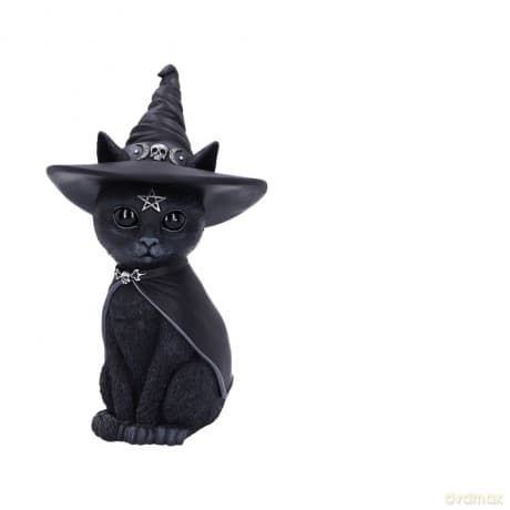 Figurine Cult Cuties Purrah Witches Hat Occult Cat - 30 cm / Figurka Cult Cuties kot w kapeluszu Purrah - 30 cm