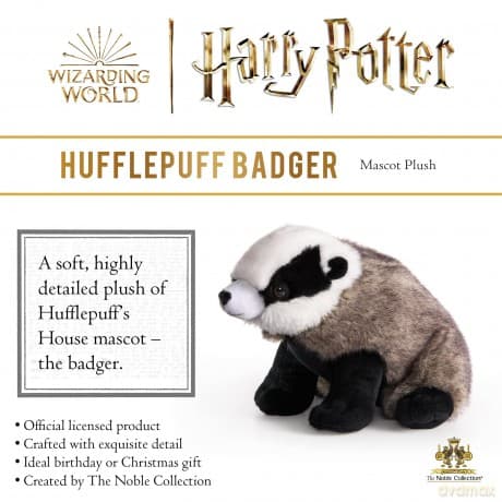 Harry Potter Hufflepuff mascot Plush (high: 15 cm) / Harry Potter pluszak maskotka Hufflepuff (wysokość: 15 cm)