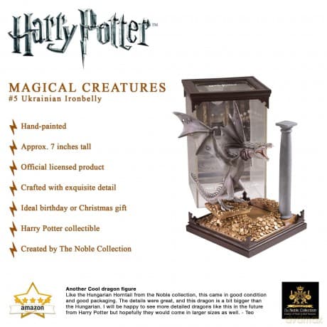 Harry Potter Magical Creatures - Ukrainain Iron Belly Dragon / Harry Potter: magiczne stworzenia - smok Spiżobrzuch ukraiński