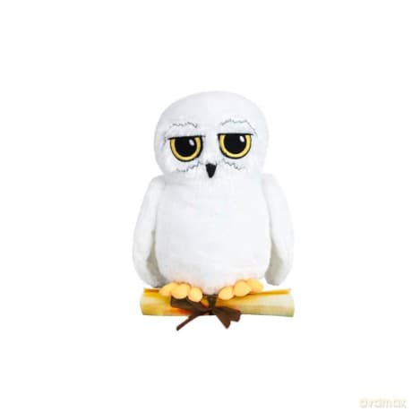 Harry Potter Plush Owl Hedwig with letter from Hogwarts (high: 25 cm) / pluszak Harry Potter - Hedwiga z listem z Hogwartu (wysokość: 25 cm)
