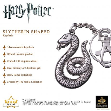 Harry Potter Slytherin snake Keychain / brelok Harry Potter Slytherin - wąż