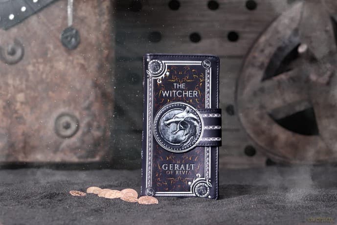 The Witcher Embossed Purse / Wiedźmin ozdobna portmonetka z tłoczeniami