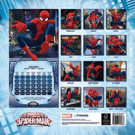 Ultimate Spiderman - kalendarz 2014 [KALENDARZ]