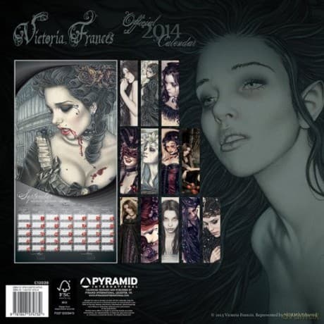 Victoria Frances - kalendarz 2014 [KALENDARZ]