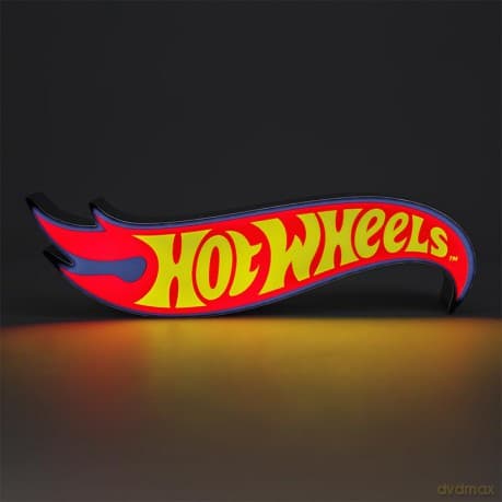 Hot Wheels Shaped Logo Light (wall / desktop) / lampka Hot Wheels - logo (ścienna / biurkowa)