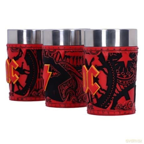 AC/DC Ac/Dc Logo Shot Glass Set (Set Of 3)