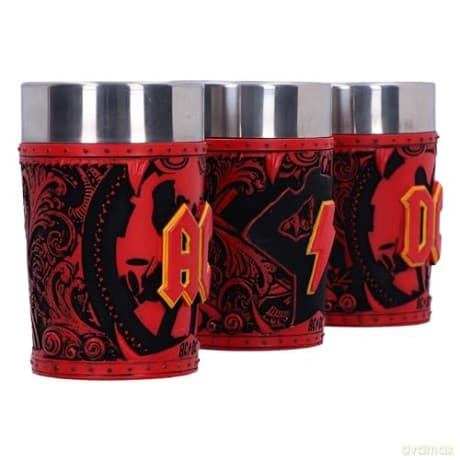 AC/DC Ac/Dc Logo Shot Glass Set (Set Of 3)