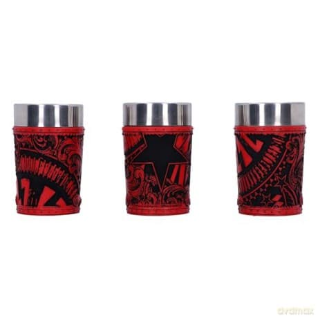 AC/DC Ac/Dc Logo Shot Glass Set (Set Of 3)